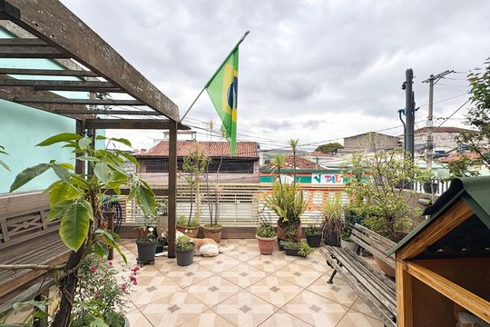 Varanda da Sala de casa à venda com 3 quartos, 284m² em Vila Nossa Senhora do Retiro, São Paulo