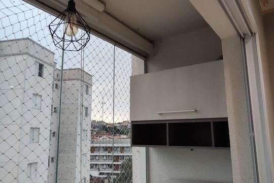 Varanda de apartamento para alugar com 2 quartos, 88m² em Vila Bruna, São Paulo