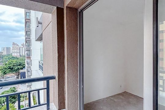 Varanda de kitnet/studio à venda com 1 quarto, 26m² em Vila Zilda, São Paulo