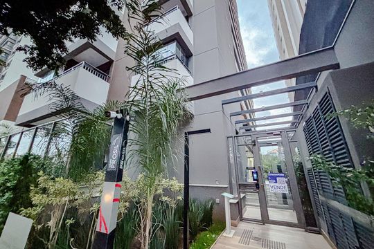 Fachada com Placa de kitnet/studio à venda com 1 quarto, 26m² em Vila Zilda, São Paulo