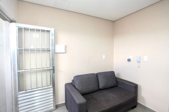 Sala de kitnet/studio para alugar com 1 quarto, 60m² em Maria da Conceicao, Contagem
