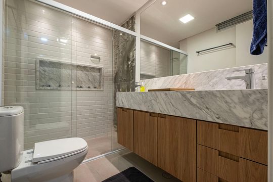 Suíte de apartamento à venda com 3 quartos, 119m² em Pinheiros, São Paulo