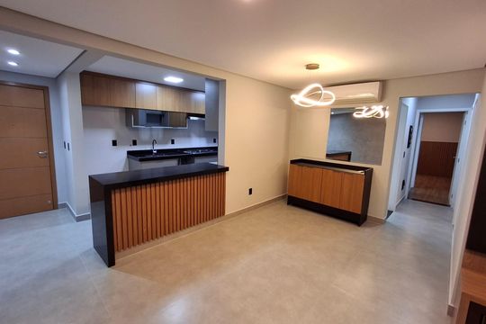 Sala de apartamento para alugar com 3 quartos, 89m² em Parque Campolim, Sorocaba