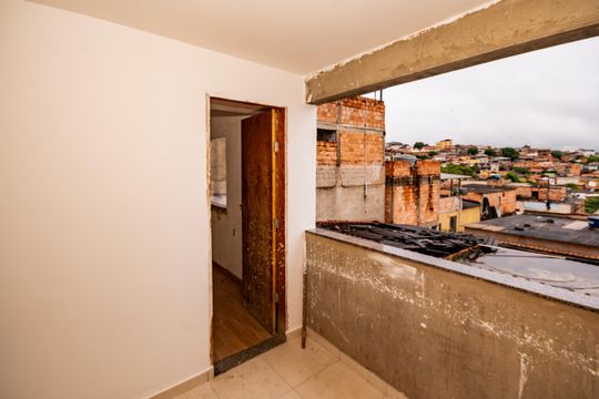 Área de Serviço de casa para alugar com 2 quartos, 90m² em Jardim Primavera, Ribeirão das Neves