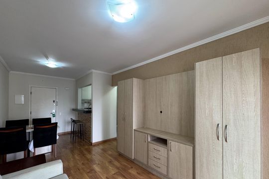 Sala de apartamento à venda com 1 quarto, 52m² em Centro, São Bernardo do Campo