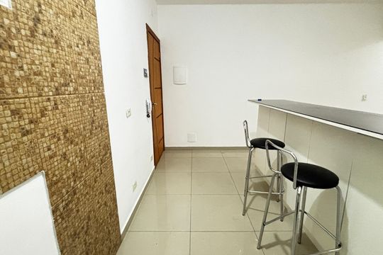 Cozinha de apartamento para alugar com 2 quartos, 50m² em Utinga, Santo André