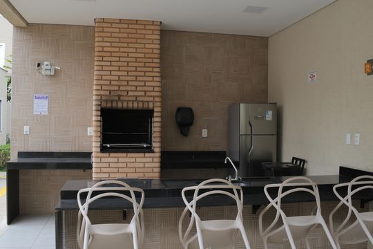 Área comum - Churrasqueira de apartamento à venda com 2 quartos, 37m² em Vila Mara, São Paulo