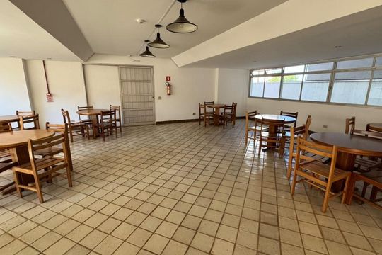 Área comum - Salão de festas de apartamento para alugar com 4 quartos, 227m² em Tabajaras, Uberlândia
