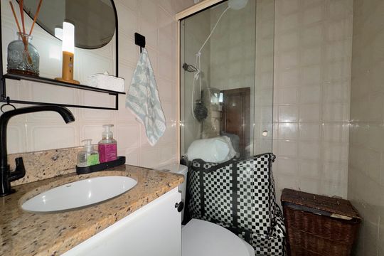 Banheiro Social 2 de apartamento à venda com 2 quartos, 82m² em Recreio dos Bandeirantes, Rio de Janeiro