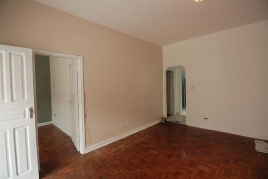 Sala de casa de condomínio para alugar com 3 quartos, 88m² em Marapé, Santos