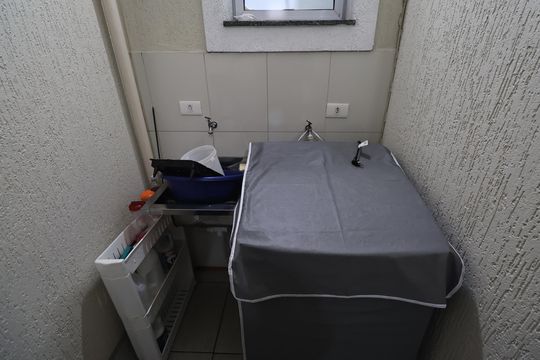 Lavanderia   de apartamento para alugar com 1 quarto, 58m² em Santa Terezinha, Santo André