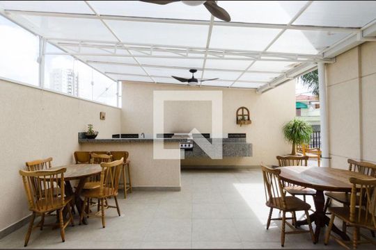 Área comum - Churrasqueira de apartamento para alugar com 2 quartos, 55m² em Assunção, São Bernardo do Campo