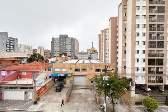 Vista da Sacada do Quarto 1 de apartamento para alugar com 2 quartos, 55m² em Assunção, São Bernardo do Campo