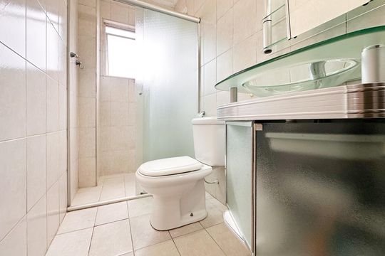 Banheiro Social de apartamento para alugar com 2 quartos, 55m² em Assunção, São Bernardo do Campo