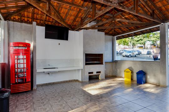 Área comum - Churrasqueira de apartamento para alugar com 2 quartos, 51m² em Vila Nova Bonsucesso, Guarulhos