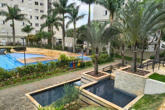 Área externa de apartamento para alugar com 2 quartos, 45m² em Jardim Copacabana, São José dos Campos