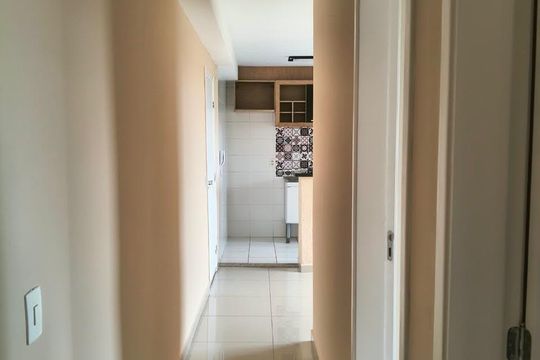 Corredor de apartamento para alugar com 2 quartos, 45m² em Jardim Copacabana, São José dos Campos