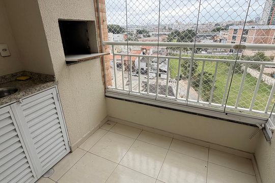 Varanda  de apartamento à venda com 3 quartos, 84m² em Barcelona, São Caetano do Sul