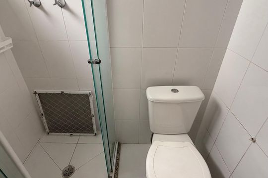 Banheiro suite  de apartamento à venda com 3 quartos, 84m² em Barcelona, São Caetano do Sul
