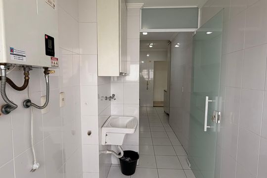 Área de serviço  de apartamento à venda com 3 quartos, 84m² em Barcelona, São Caetano do Sul