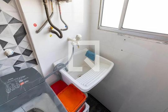 Área de serviço de apartamento à venda com 2 quartos, 51m² em Campo Grande, Rio de Janeiro