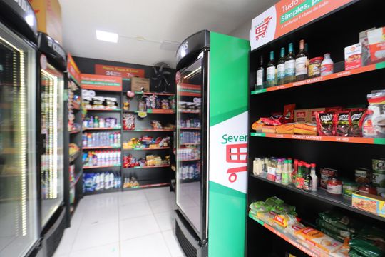 Área comum - Mercadinho de apartamento para alugar com 2 quartos, 40m² em Conjunto Habitacional Teotonio Vilela, São Paulo