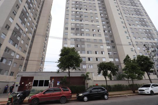 Fachada de apartamento para alugar com 2 quartos, 40m² em Conjunto Habitacional Teotonio Vilela, São Paulo