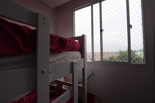 Quarto 2 de apartamento para alugar com 2 quartos, 40m² em Conjunto Habitacional Teotonio Vilela, São Paulo