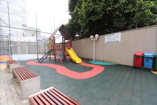 Área comum - Playground de apartamento para alugar com 2 quartos, 40m² em Conjunto Habitacional Teotonio Vilela, São Paulo