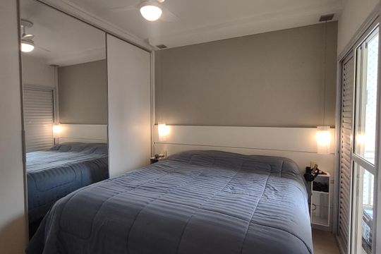 Suíte de apartamento para alugar com 2 quartos, 80m² em Cerâmica, São Caetano do Sul