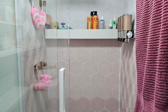 Banheiro 2 de apartamento à venda com 2 quartos, 74m² em Recreio dos Bandeirantes, Rio de Janeiro