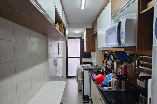 Cozinha de apartamento à venda com 2 quartos, 74m² em Recreio dos Bandeirantes, Rio de Janeiro