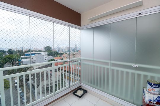 Varanda da Sala de apartamento para alugar com 2 quartos, 75m² em Vila Apiai, Santo André