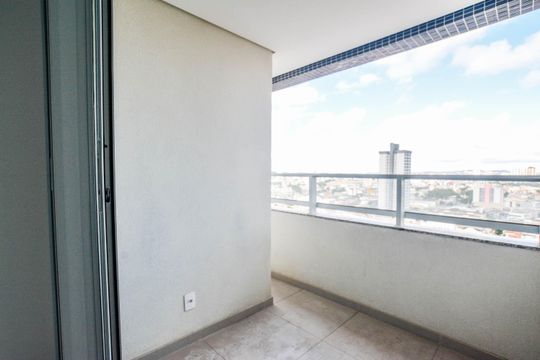 Varanda gourmet de apartamento à venda com 2 quartos, 65m² em Parque das Nações, Santo André