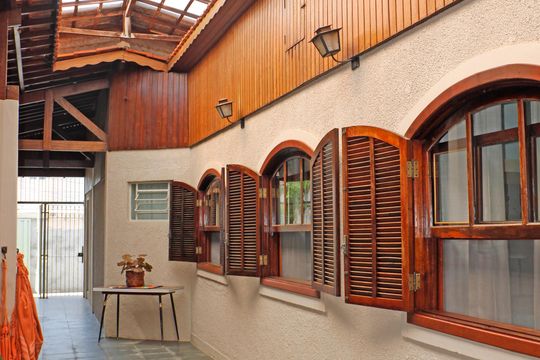 Área externa de casa para alugar com 3 quartos, 188m² em Jardim Tres Irmaos, Vinhedo
