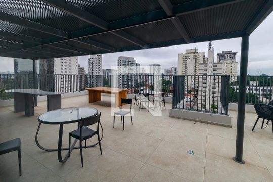 Área comum de kitnet/studio à venda com 1 quarto, 24m² em Vila Congonhas, São Paulo