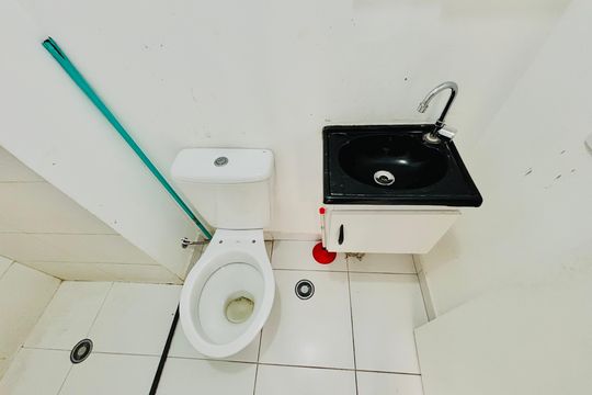 Banheiro de apartamento à venda com 2 quartos, 33m² em Colônia (zona Leste), São Paulo