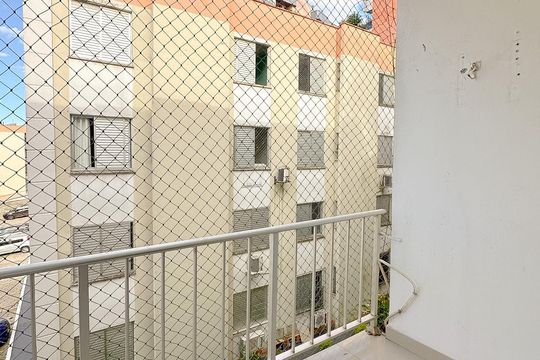 Varanda da Sala de apartamento para alugar com 3 quartos, 74m² em Abraão, Florianópolis