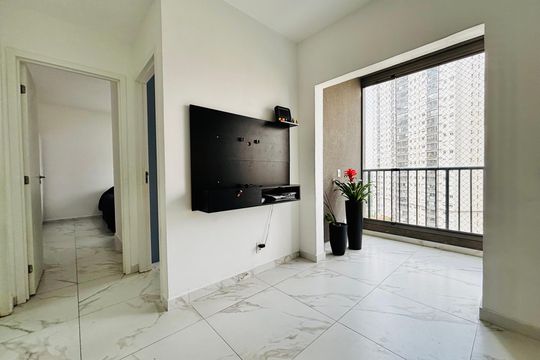 Sala de apartamento para alugar com 2 quartos, 52m² em Alphaville Empresarial, Barueri