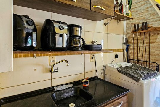 Cozinha de casa para alugar com 2 quartos, 60m² em Hípica, Porto Alegre
