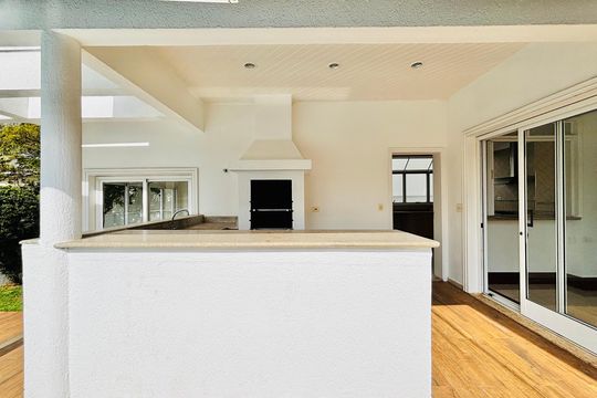 Churrasqueira de casa de condomínio para alugar com 5 quartos, 400m² em Alphaville Conde Ii, Barueri