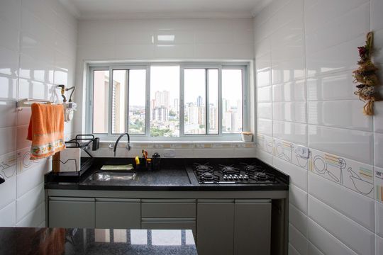 Cozinha de apartamento à venda com 4 quartos, 134m² em Centro, Diadema