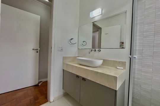 Banheiro da Suíte de casa para alugar com 3 quartos, 155m² em Campo Belo, São Paulo