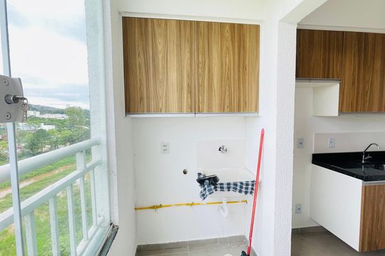Área de Serviço de apartamento para alugar com 2 quartos, 47m² em Jardim Sandra, Cotia