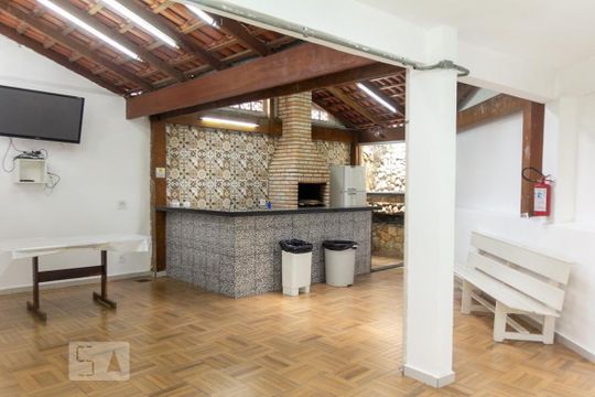 Área comum - Churrasqueira de apartamento para alugar com 2 quartos, 85m² em Demarchi, São Bernardo do Campo
