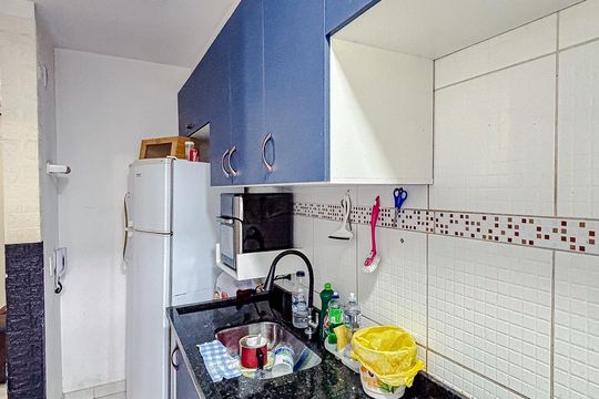 Cozinha de apartamento para alugar com 2 quartos, 48m² em Vila Matilde, São Paulo