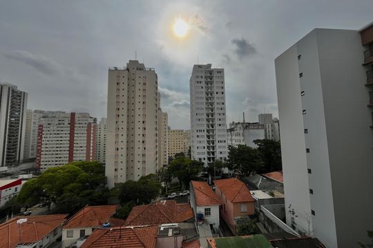 Vista da Varanda de apartamento para alugar com 1 quarto, 35m² em Vila Clementino, São Paulo