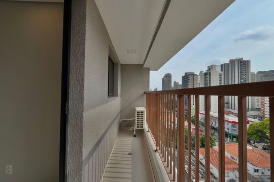 Varanda de apartamento para alugar com 1 quarto, 35m² em Vila Clementino, São Paulo