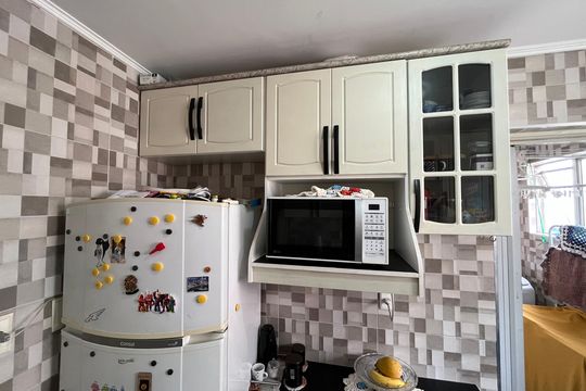 Cozinha - Armários de apartamento para alugar com 2 quartos, 54m² em Cidade D’abril, São Paulo