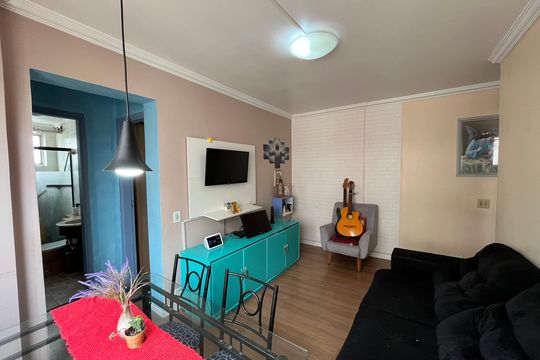 Sala de apartamento para alugar com 2 quartos, 54m² em Cidade D’abril, São Paulo